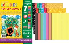 Bloco para Educação Artística Textura Visual 2 Novaprint (SKU12624) Bloco para Educação Artística Textura Visual 2 Novaprint (SKU12624)