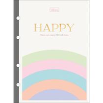 Bloco para Fichario Colegial HAPPY 80FLS. Bloco para Fichario Colegial HAPPY 80FLS.