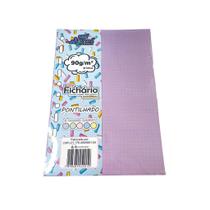 Bloco para Fichário Colegial Merci Cores Candy 160x230mm Bloco para Fichário Colegial Merci Cores Candy 160x230mm