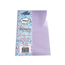 Bloco para Fichário Colegial Merci Cores Candy 160x230mm Bloco para Fichário Colegial Merci Cores Candy 160x230mm