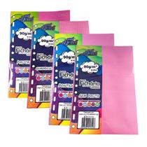 Bloco para Fichário Colegial Merci Cores Modernas 160x230mm Bloco para Fichário Colegial Merci Cores Modernas 160x230mm