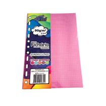 Bloco para Fichário Colegial Merci Cores Modernas 160x230mm Bloco para Fichário Colegial Merci Cores Modernas 160x230mm