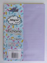 Bloco para fichário Merci candy pautado 90g 40 folhas