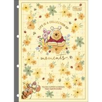 Bloco para Fichário Universit. Pooh 80 Folhas 63G 200X275MM Pacote com 04 Bloco para Fichário Universit. Pooh 80 Folhas 63G 200X275MM Pacote com 04