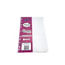Bloco para Fichário Universitário Merci Branco 200x275mm Bloco para Fichário Universitário Merci Branco 200x275mm