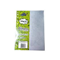 Bloco para Fichário Universitário Merci Cinza 200x275mm Bloco para Fichário Universitário Merci Cinza 200x275mm