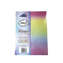Bloco para Fichário Universitário Merci Cores Gradient 200x275mm Bloco para Fichário Universitário Merci Cores Gradient 200x275mm