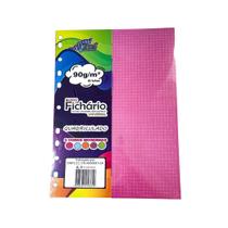 Bloco para Fichário Universitário Merci Cores Modernas 200x275mm Bloco para Fichário Universitário Merci Cores Modernas 200x275mm