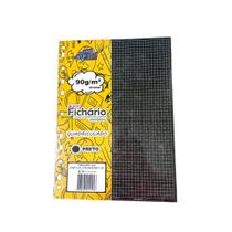 Bloco para Fichário Universitário Merci Preto 200x275mm