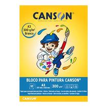 Bloco para Pintura A3 29,7x42cm Canson 12 Folhas