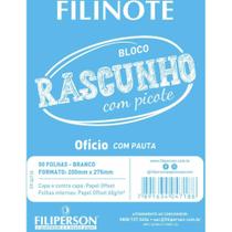 Bloco para Rascunho C/PICOTE C/PAUTA 200X275 50FL PCT.C/10 Bloco para Rascunho C/PICOTE C/PAUTA 200X275 50FL PCT.C/10