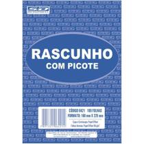 Bloco Para Rascunho Com Picote E Grampo 100 Folhas 160X225 - Planeta Criança Bloco Para Rascunho Com Picote E Grampo 100 Folhas 160X225 - Planeta Criança