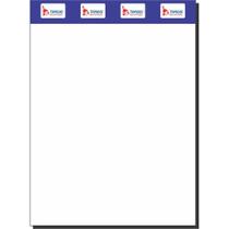 Bloco para Rascunho com Picote sem Pauta 100X140MM 50 Folhas - Pacote com 20 Unidades