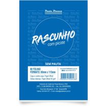 Bloco para Rascunho com Picote sem Pauta 80X115MM 80 Folhas - Pacote com 10 Bloco para Rascunho com Picote sem Pauta 80X115MM 80 Folhas - Pacote com 10