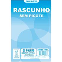 Bloco para Rascunho sem Picote 80X115MM 50 Folhas - Pacote com 40 Bloco para Rascunho sem Picote 80X115MM 50 Folhas - Pacote com 40