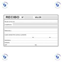 Bloco para Recibo de Honorário (50 Folhas) - AF do Brasil