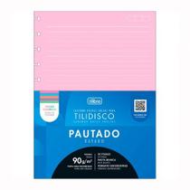 Bloco para tilidisco universitário colorido pauta branca 50 folhas - Tilibra Bloco para tilidisco universitário colorido pauta branca 50 folhas - Tilibra