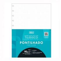 Bloco para tilidisco universitário pontilhado 50 folhas - Tilibra Bloco para tilidisco universitário pontilhado 50 folhas - Tilibra