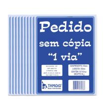 Bloco Pedido 1/18 Tamoio 1 Vias Médio 50 Folhas 1008 C/10