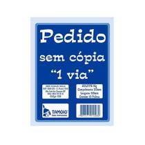 Bloco Pedido 1/18 Tamoio 1 Vias Médio 50 Folhas 1008 C/20