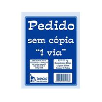 Bloco Pedido 1/18 Tamoio 1 Vias Médio 50 Folhas 1008 C/20