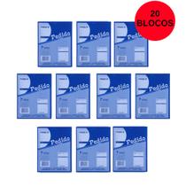 Bloco Pedido 1/18 Tamoio 2 Vias Médio 50Fls 1009 C/20 Bloco Pedido 1/18 Tamoio 2 Vias Médio 50Fls 1009 C/20