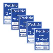 Bloco Pedido 1/36 Tamoio 2 Vias 25x2 Folhas 1007 C/20 Bloco Pedido 1/36 Tamoio 2 Vias 25x2 Folhas 1007 C/20