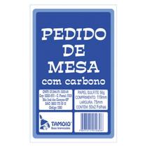 Bloco Pedido Mesa Com Carbono 50x2 Folhas São Domingos - TAMOIO