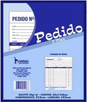 Bloco Pedido Tamoio 2 Vias Médio 50Fls