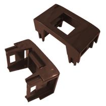 Bloco Pezzi Para RJ Keystone Preto Qtmov 10 Unidades Marrom