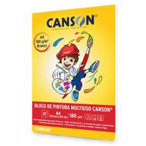 Bloco Pintura Multiuso Canson - A4 180g/m2 12 folhas