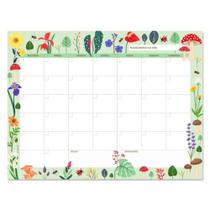 Bloco Planner Mensal Love Garden Verde - Fina Ideia