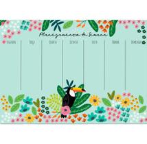 Bloco planner Semanal Me Encanta 50 Fls decoradas Tucano