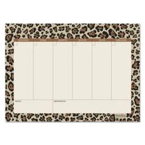 Bloco Planner semanal Oncinha Fina ideia