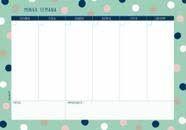 Bloco Planner Semanal Poá - Organização e Planejamento Bloco Planner Semanal Poá - Organização e Planejamento