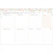 BLOCO PLANNER SEMANAL SOHO PERMANENTE - 250mm x 170mm - 52 Folhas