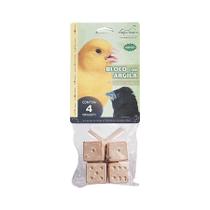 Bloco Pombo Branco Pássaros Argila - Tamanho P Bloco Pombo Branco Pássaros Argila - Tamanho P