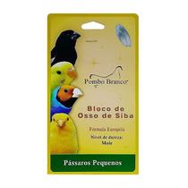 Bloco Pombo Branco Pássaros Osso Siba - Tamanho P Bloco Pombo Branco Pássaros Osso Siba - Tamanho P