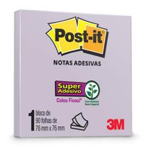 Bloco Post-It 654 - Lilac - Com 90 Folhas - 3M
