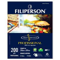 Bloco Profissional A4 Filiperson Renaud 200G 20 Folhas Bloco Profissional A4 Filiperson Renaud 200G 20 Folhas