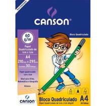 Bloco Quadriculado 1cmX1cm 30 Folhas A4 Canson Bloco Quadriculado 1cmX1cm 30 Folhas A4 Canson