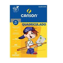 Bloco Quadriculado Infantil A4 63gm² Canson 30Fls