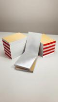 Bloco Rascunho Anotações 7x10cm - 100 Fls - Pacote 100 Unida Bloco Rascunho Anotações 7x10cm - 100 Fls - Pacote 100 Unida