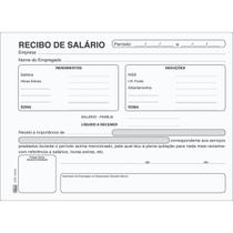 Bloco Recibo De Salario 100 Folhas - Tilibra