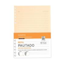 Bloco refil A5 organizador Pólen pautado 40 folhas - Cicero Bloco refil A5 organizador Pólen pautado 40 folhas - Cicero