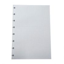 Bloco refil A5 quadriculado branco 90g com 50 folhas - CIRA2006 - Caderno Inteligente Bloco refil A5 quadriculado branco 90g com 50 folhas - CIRA2006 - Caderno Inteligente