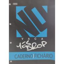 Bloco Refil Caderno Fichário 96Fls Pautadas Folhas Coloridas