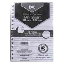 Bloco Refil Caderno Mini Smart Branco Dac 13,8x20cm 48fls