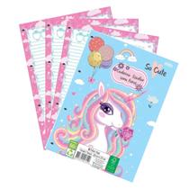 Bloco Refil Fichário 96 fls Pautadas Caderno Argolado 2 uid Bloco Refil Fichário 96 fls Pautadas Caderno Argolado 2 uid