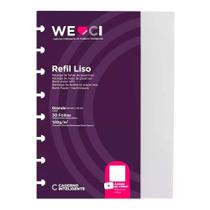 Bloco Refil Grande Liso S/Pauta 90gr com 50 folhas - Caderno Inteligente